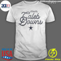 Dallas Cowboys Caleb Downs Logo Map Shirt Unisex T-shirt, Sweatshirt, Hoodie, Long Sleeve Tee - T-Shirt, Sweatshirt, Hoodie