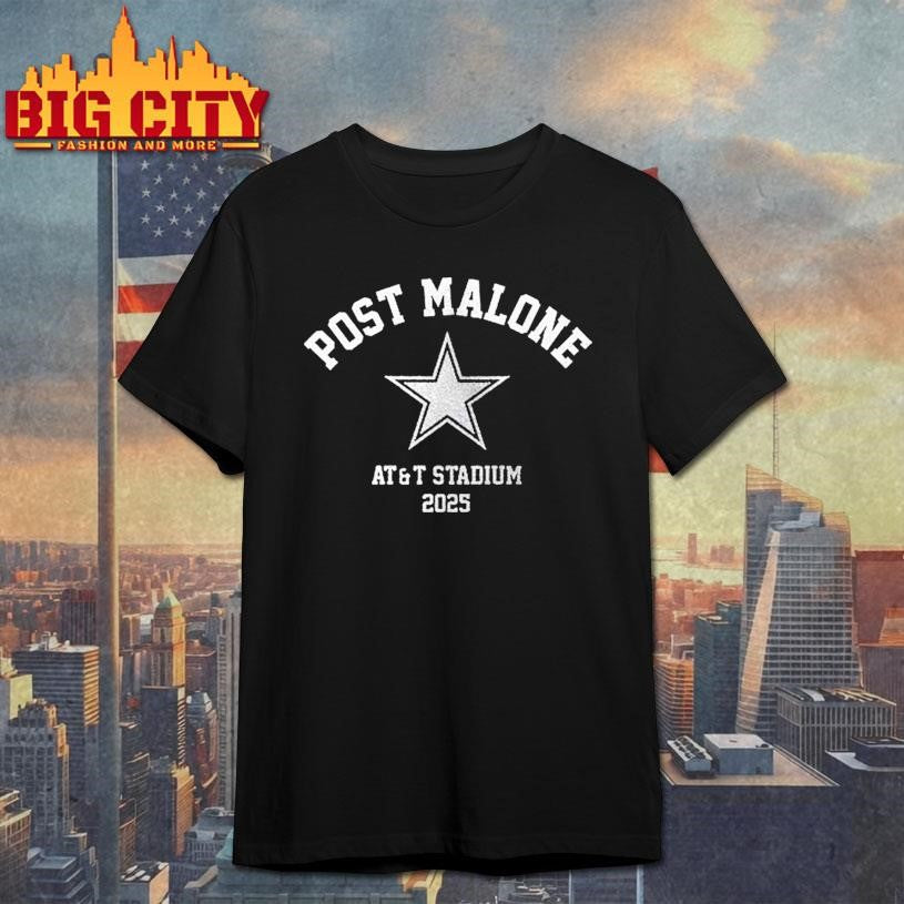 Dallas Cowboys X Post Malone Red Kettle Kickoff At And T Stadium Shirt Unisex T-shirt, Sweatshirt, Hoodie, Long Sleeve Tee - T-Shirt, Sweatshirt, Hoodie