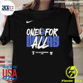 Dallas Mavericks One For All 2026 Nba Playoffs Shirt Unisex T-shirt, Sweatshirt, Hoodie, Long Sleeve Tee - T-Shirt, Sweatshirt, Hoodie