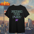 Dallas Star Finish The Fight shirt Unisex T-shirt, Sweatshirt, Hoodie, Long Sleeve Tee - T-Shirt, Sweatshirt, Hoodie
