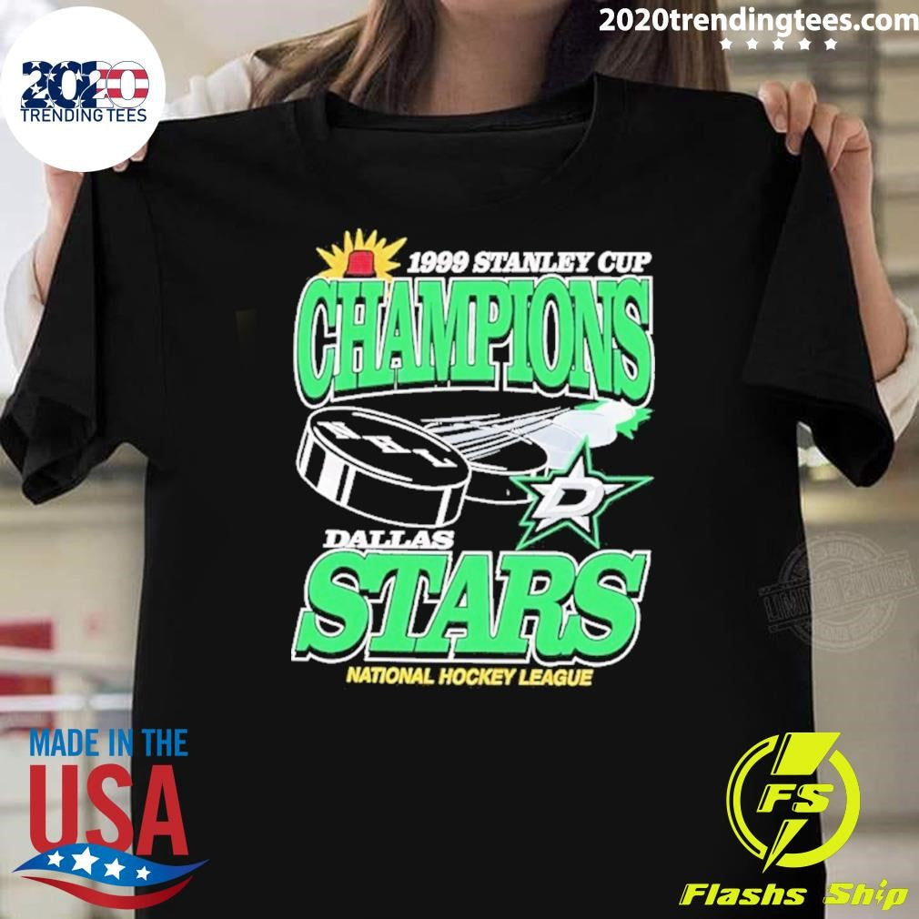 Dallas Stars 1999 Nhl Stanley Cup Champions Shirt Unisex T-shirt, Sweatshirt, Hoodie, Long Sleeve Tee - T-Shirt, Sweatshirt, Hoodie