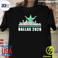Dallas Stars 2026 City Skyline Graphic Shirt Unisex T-shirt, Sweatshirt, Hoodie, Long Sleeve Tee - T-Shirt, Sweatshirt, Hoodie