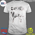 Dalmatian Dogs Graphic Shirt Unisex T-shirt, Sweatshirt, Hoodie, Long Sleeve Tee - T-Shirt, Sweatshirt, Hoodie