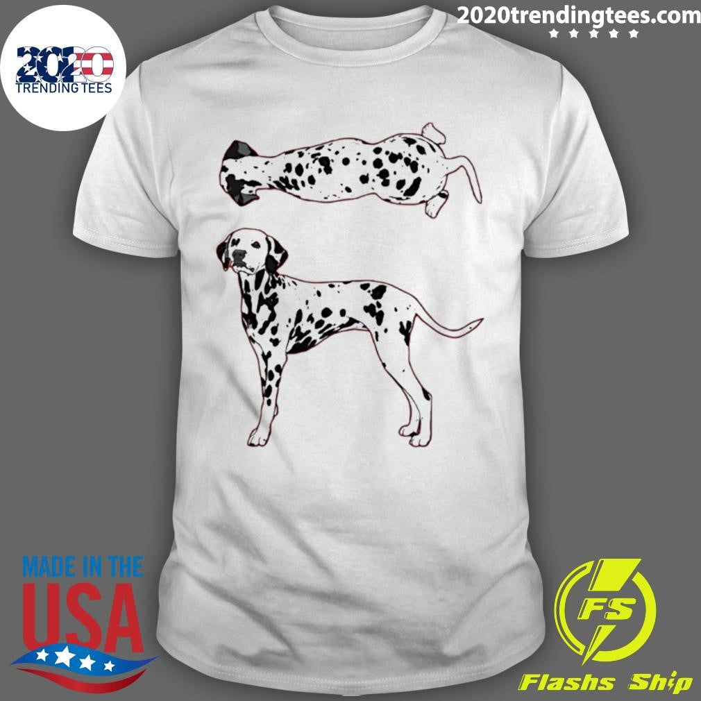 Dalmatian Dogs Graphic Shirt Unisex T-shirt, Sweatshirt, Hoodie, Long Sleeve Tee - T-Shirt, Sweatshirt, Hoodie