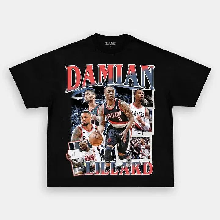 Damian Lillard VINTAGE SPORT FAN T-Shirts, Hoodie, Sweatshirt - T-Shirt, Sweatshirt, Hoodie