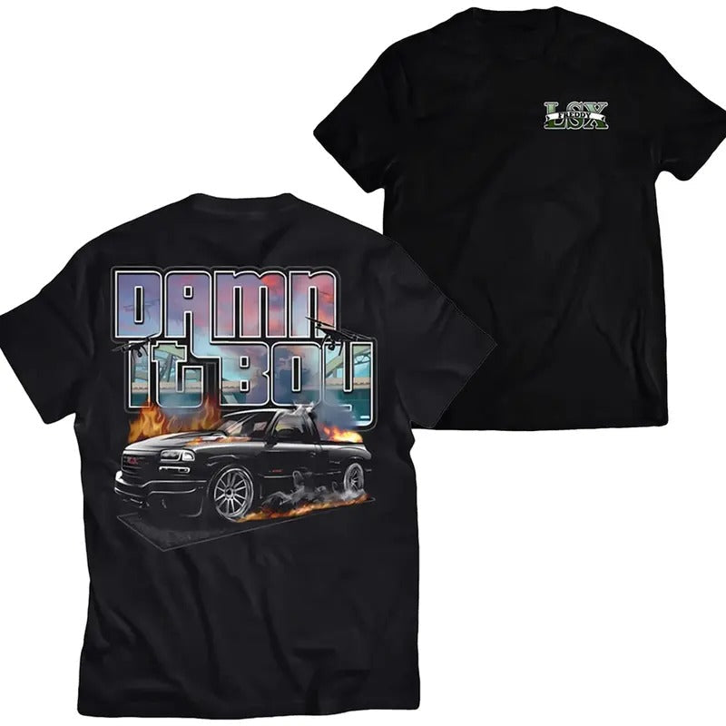 Dammit Boy Car Cotton Casual Top Car Enthusiasts Menswear Man T-Shirts, Hoodie, Sweatshirt - T-Shirt, Sweatshirt, Hoodie