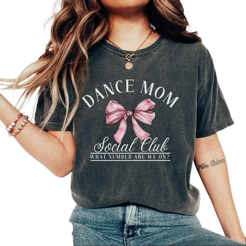 Dance Mom Dance Mom Social Club Recital Dancer'S Mom Competition Dance Mom T-Shirts, Hoodie, Sweatshirt - T-Shirt, Sweatshirt, Hoodie