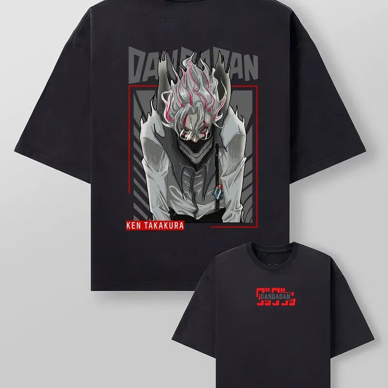 Dandadan Double Side Dan Da Dan Japanese Match Sneaker Dandadan Anime Fan T-Shirts, Hoodie, Sweatshirt - T-Shirt, Sweatshirt, Hoodie
