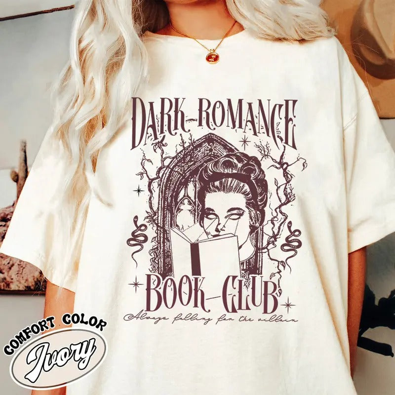 Dark Romance Book Club Shirt Dark Romance Book Club Shirt Dark Romance Villain Dark Romance Shirt Dark Romance Smut T-Shirts, Hoodie, Sweatshirt - T-Shirt, Sweatshirt, Hoodie