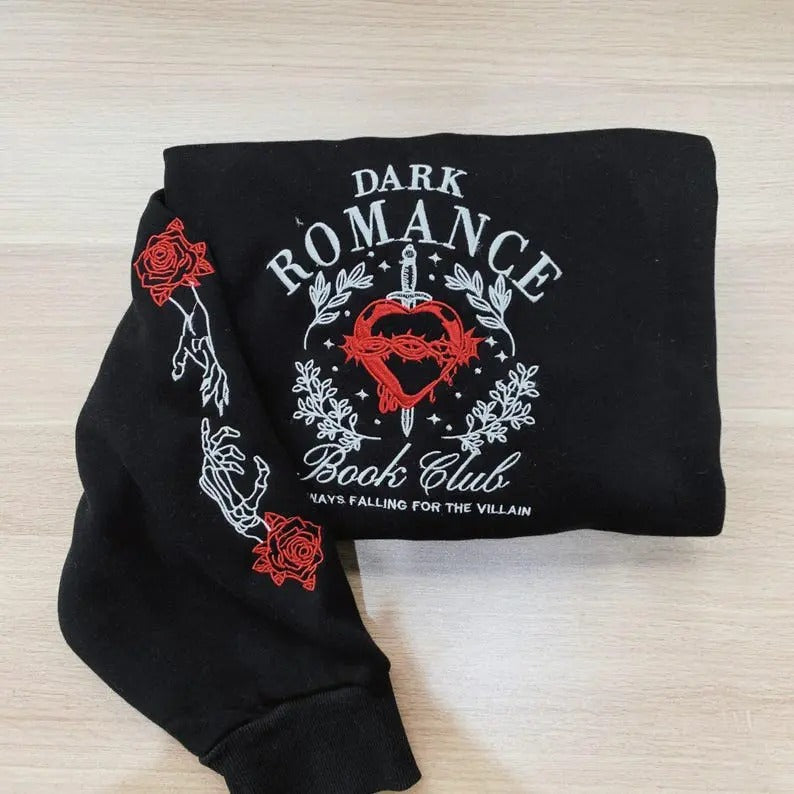 Dark Romance Book Club Literature Shirt Book Lover Romance Reader T-Shirts, Hoodie, Sweatshirt - T-Shirt, Sweatshirt, Hoodie
