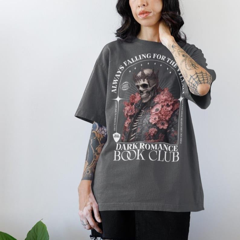 Dark Romance Shirt Morally Grey Shirt Booktok Bookish Readers Romantasy Shirt Smut Shirt Falling Villain T-Shirts, Hoodie, Sweatshirt - T-Shirt, Sweatshirt, Hoodie
