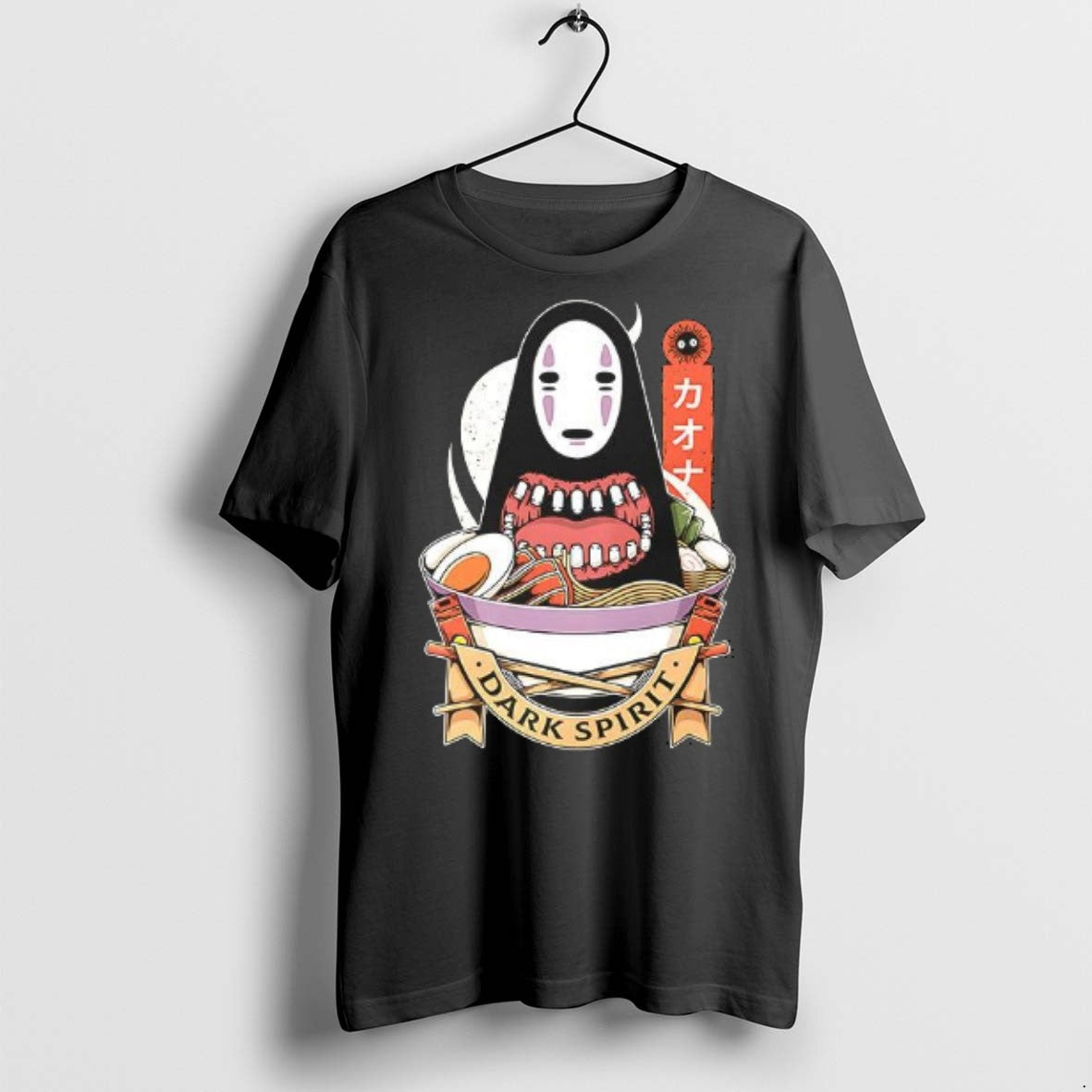 Dark Spirit Ramen T Shirts Unisex T-shirt, Sweatshirt, Hoodie, Long Sleeve Tee - T-Shirt, Sweatshirt, Hoodie