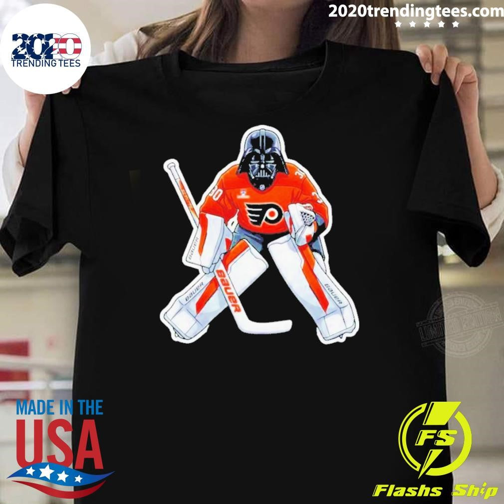 Darth Vladar Dan Vladar Philadelphia Flyers Hockey 2026 Playoffs Shirt Unisex T-shirt, Sweatshirt, Hoodie, Long Sleeve Tee - T-Shirt, Sweatshirt, Hoodie
