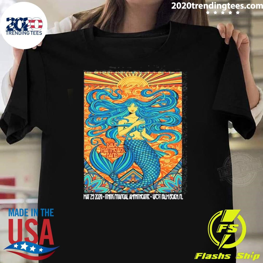 Dave Matthews May 29 2026 Concert West Palm Beach, Florida Tour Shirt Unisex T-shirt, Sweatshirt, Hoodie, Long Sleeve Tee - T-Shirt, Sweatshirt, Hoodie