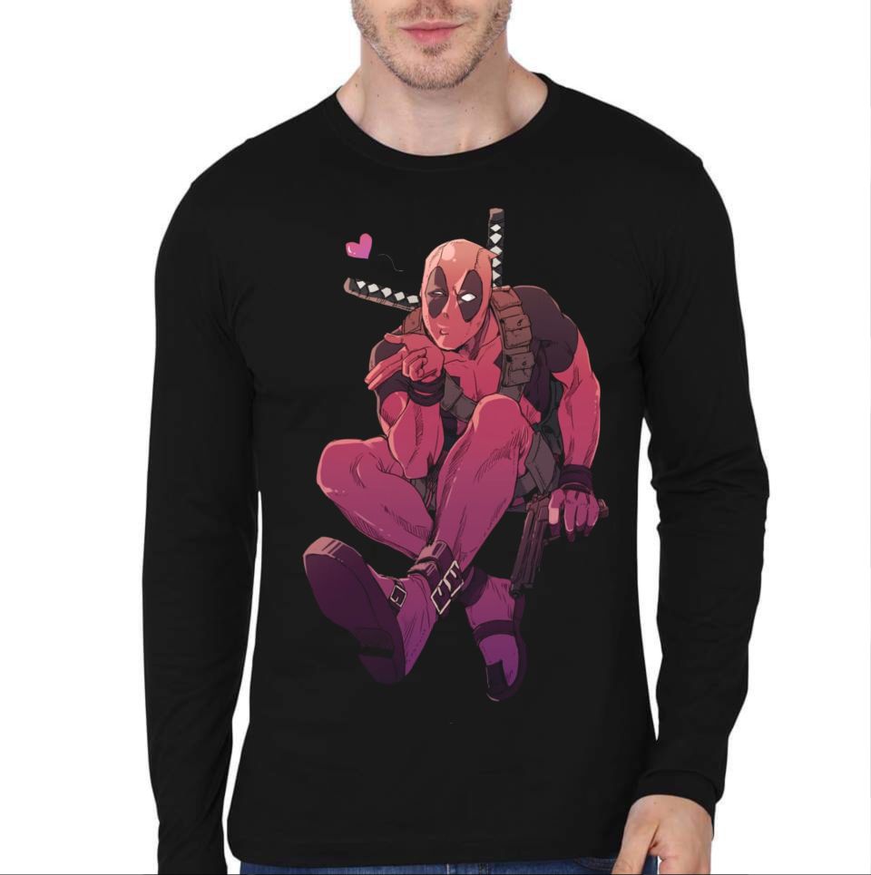 Deadpool Full Sleeve Style001 T-Shirts, Hoodie, Sweatshirt - T-Shirt, Sweatshirt, Hoodie