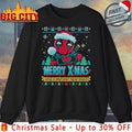 Deadpool Merry x-mas and a mutant new year ugly christmas shirt Unisex T-shirt, Sweatshirt, Hoodie, Long Sleeve Tee - T-Shirt, Sweatshirt, Hoodie
