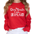 Dear Santa I Can Explain Sarcastic & Minimalist Cold Weather Lovers Cozy & Comfy Holidays Simple Yet Fun Layering & Relaxing Sizes Up 5XL Humor T-Shirts, Hoodie, Sweatshirt - T-Shirt, Sweatshirt, Hoodie