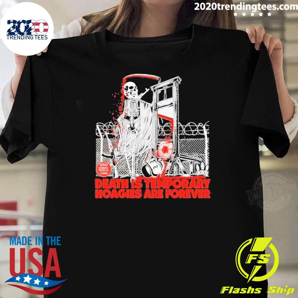 Death Is Temporary Huggies Are Forever Shirt Unisex T-shirt, Sweatshirt, Hoodie, Long Sleeve Tee - T-Shirt, Sweatshirt, Hoodie