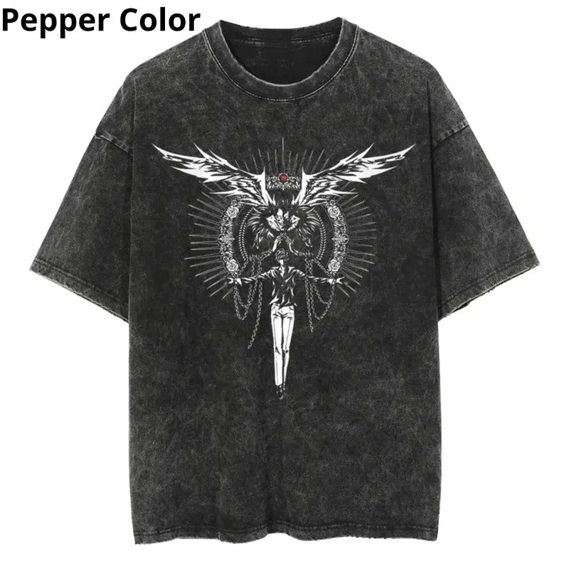 Death Note Light & Ryuk Fatal Duo Death Note Shirt Anime Shirt Misa Gracphic Top Menswear Womenswear T-Shirts, Hoodie, Sweatshirt - T-Shirt, Sweatshirt, Hoodie