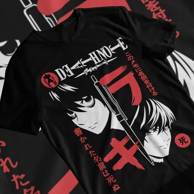 Death Note Shirt Anime Vintage Anime Manga Shirt Anime Shirt Anime Lovers Shirt Anime Manga Shirt T-Shirts, Hoodie, Sweatshirt - T-Shirt, Sweatshirt, Hoodie