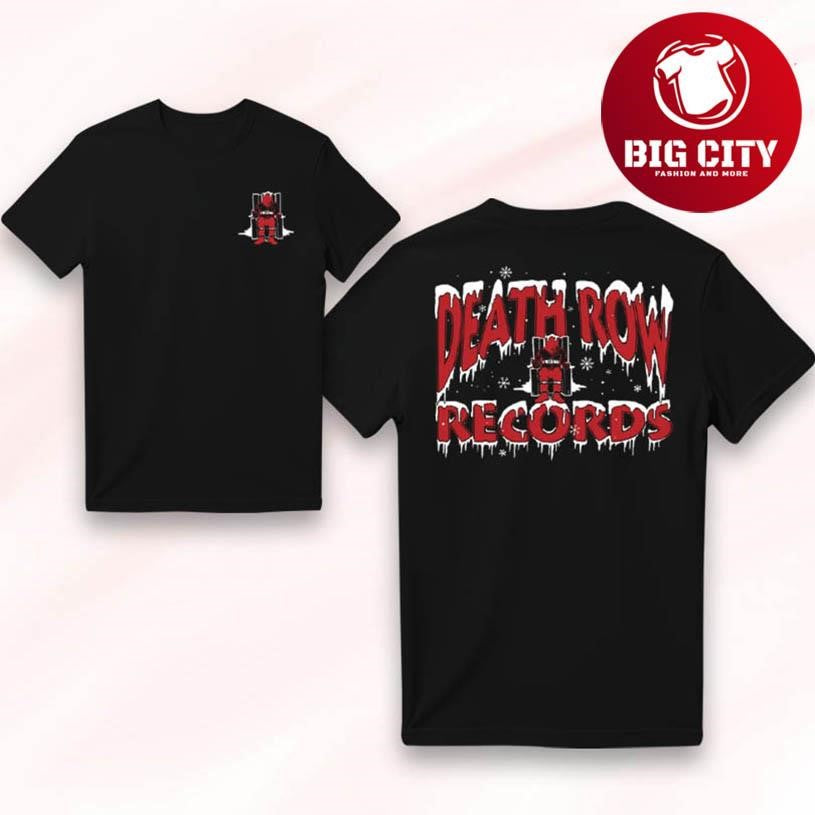 Death Row Records Holiday Two Sided Shirt Unisex T-shirt, Sweatshirt, Hoodie, Long Sleeve Tee - T-Shirt, Sweatshirt, Hoodie
