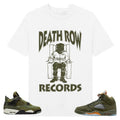 Death Row Records Shirt Match J 4 Retro SE Craft Medium Olive J 5 Olive Shirt Matching Sneaker T-Shirts, Hoodie, Sweatshirt - T-Shirt, Sweatshirt, Hoodie