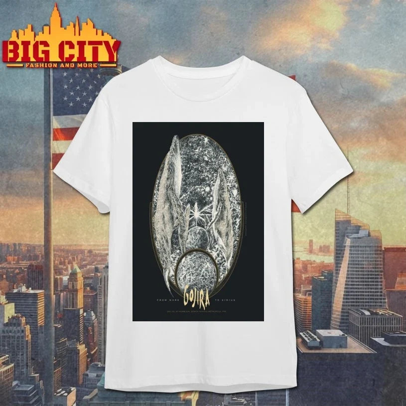 Dec 2 2025 Zenith de Nantes Metropole Nantes France Gojira Poster shirt Unisex T-shirt, Sweatshirt, Hoodie, Long Sleeve Tee - T-Shirt, Sweatshirt, Hoodie