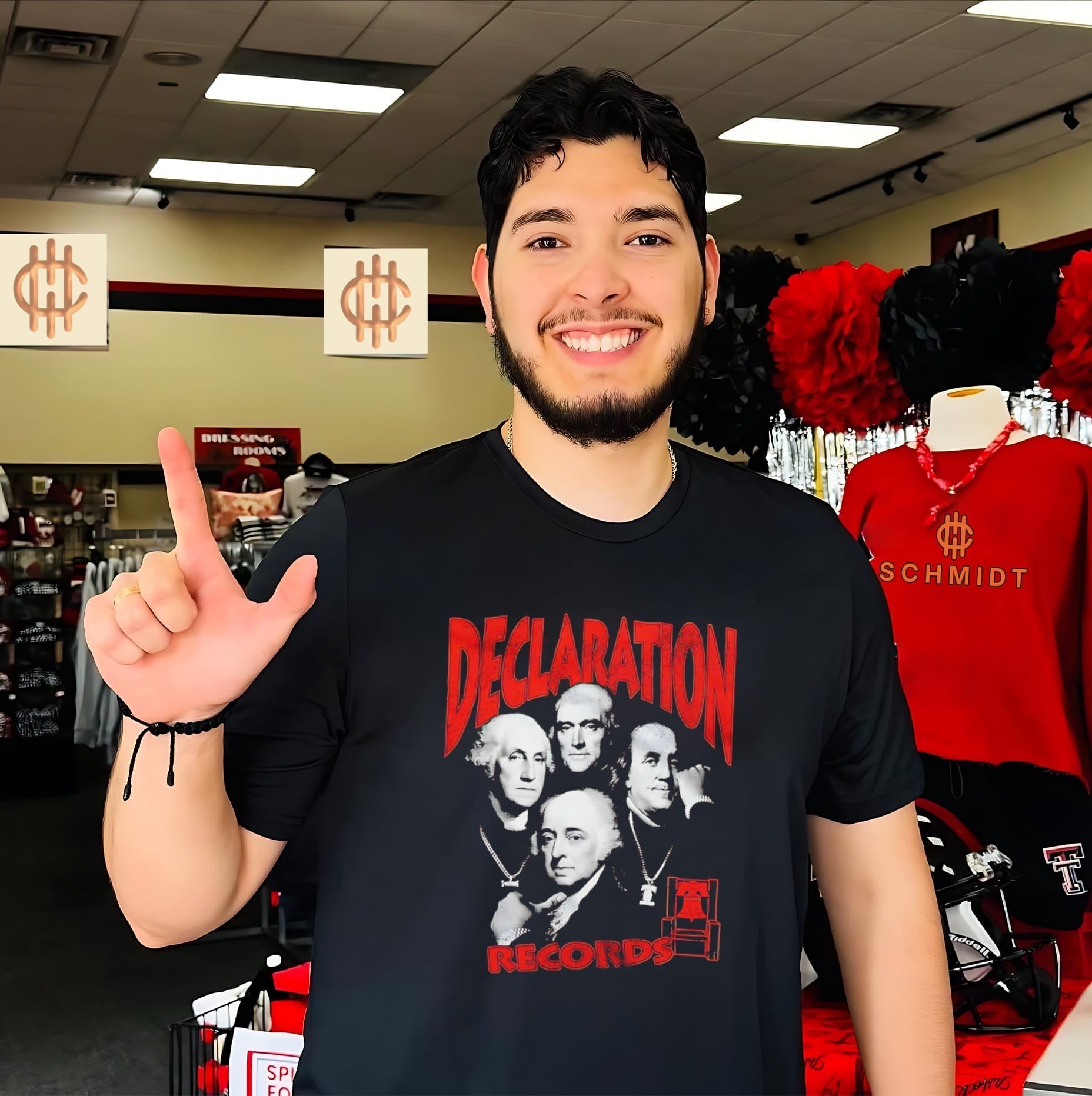 Declaration Records Washington Jefferson Franklin and Adams Founding Fathers shirt Unisex T-shirt, Sweatshirt, Hoodie, Long Sleeve Tee - T-Shirt, Sweatshirt, Hoodie