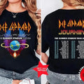 Deff Leoppard Journey Summer Stadium Tour 2024 Journey Tour Shirt Def Shirt Rock Music Def Leeoppard Journey Fan Cotton Top T-Shirts, Hoodie, Sweatshirt - T-Shirt, Sweatshirt, Hoodie