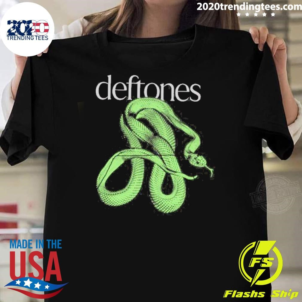 Deftones Australia And New Zealand Tour 2026 Merch Big Snake Shirt Unisex T-shirt, Sweatshirt, Hoodie, Long Sleeve Tee - T-Shirt, Sweatshirt, Hoodie