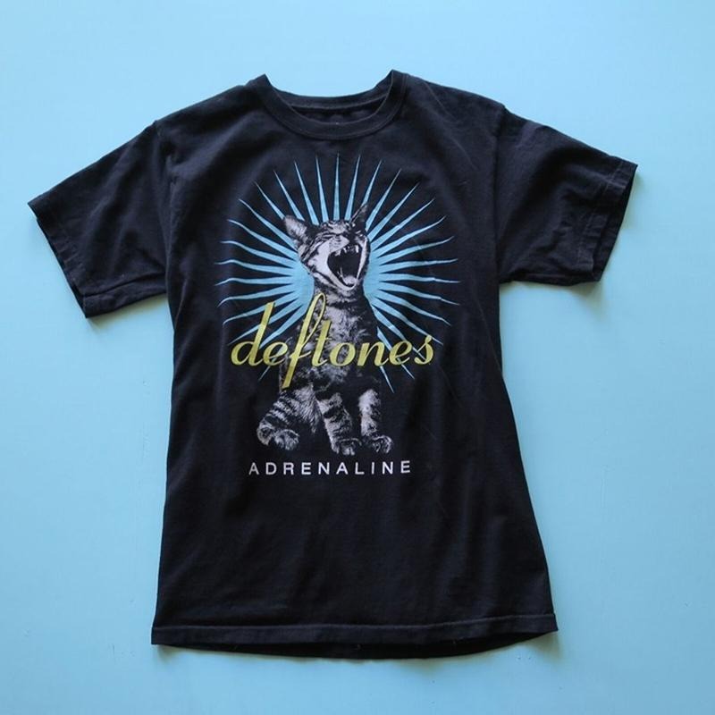 Deftones Adrenaline Cat Growl Starburst Black Gildan T-Shirts, Hoodie, Sweatshirt - T-Shirt, Sweatshirt, Hoodie