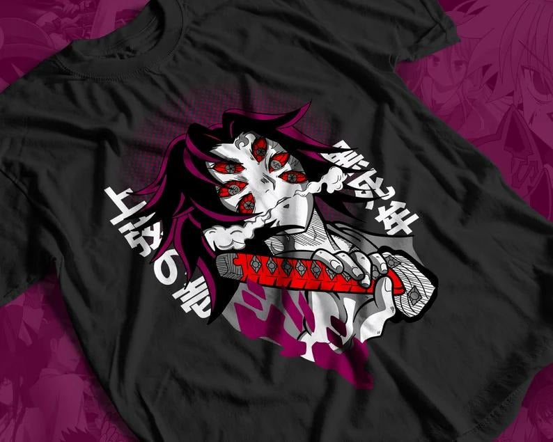 Demon Kokushibo Anime Anime Manga Shirt Anime Shirt Anime Lover Shirt Anime Manga Shirt Japanese Shirts T-Shirts, Hoodie, Sweatshirt - T-Shirt, Sweatshirt, Hoodie