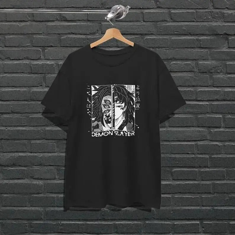 Demon Kokushibo Anime Yoriichi Tsugikuni Shirt Anime Shirt Anime Lover Shirt Anime Manga Shirt Japanese T-Shirts, Hoodie, Sweatshirt - T-Shirt, Sweatshirt, Hoodie