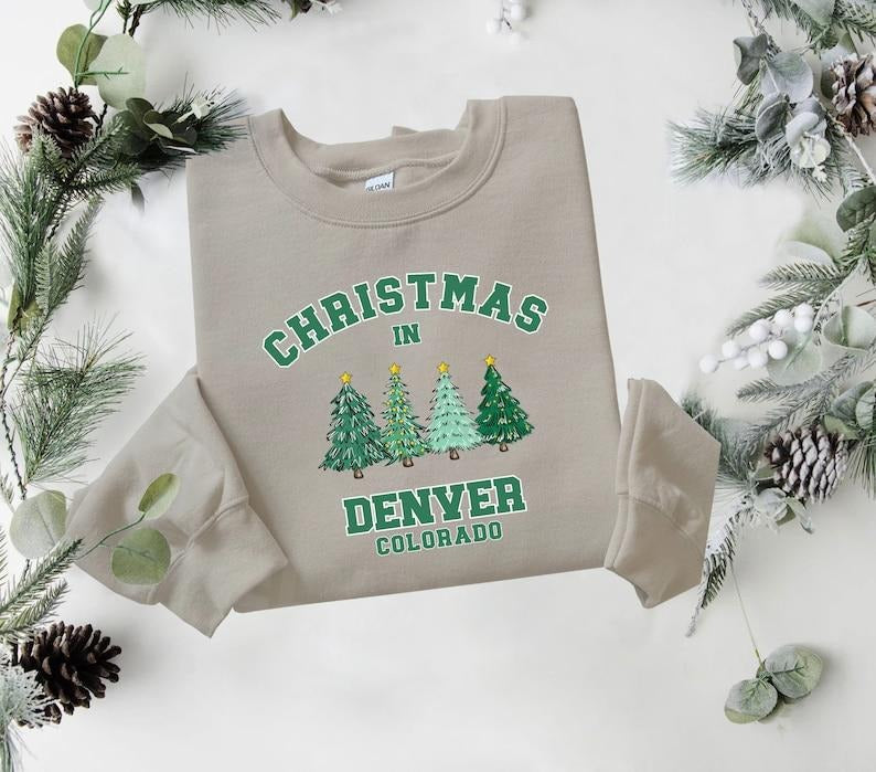 Denver Colorado State Shirt Personalized City Name Shirt Trip Tree T-Shirts, Hoodie, Sweatshirt - T-Shirt, Sweatshirt, Hoodie