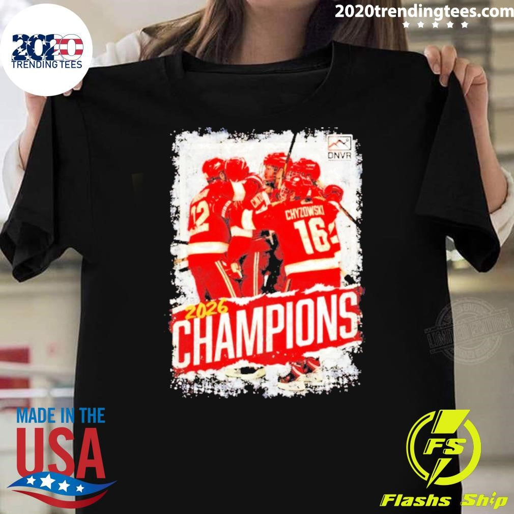 Denver Pioneers Mens Ice Hockey 10x National Champions Graphic Shirt Unisex T-shirt, Sweatshirt, Hoodie, Long Sleeve Tee - T-Shirt, Sweatshirt, Hoodie