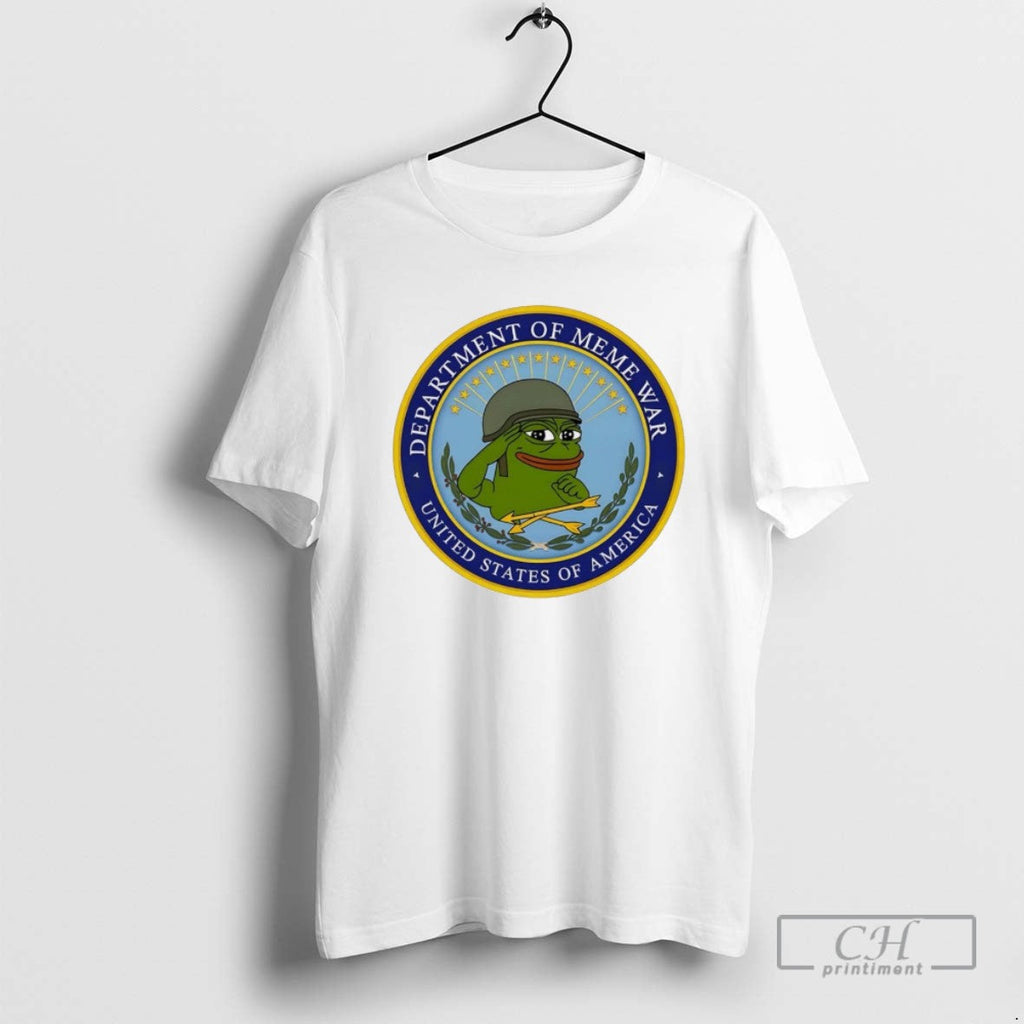 Department Of Meme War Usa Logo T Shirts Unisex T-shirt, Sweatshirt, Hoodie, Long Sleeve Tee - T-Shirt, Sweatshirt, Hoodie