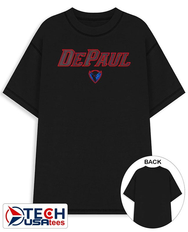 Depaul Blue Demons Basketball Wordmark logo shirt Unisex T-shirt, Sweatshirt, Hoodie, Long Sleeve Tee - T-Shirt, Sweatshirt, Hoodie