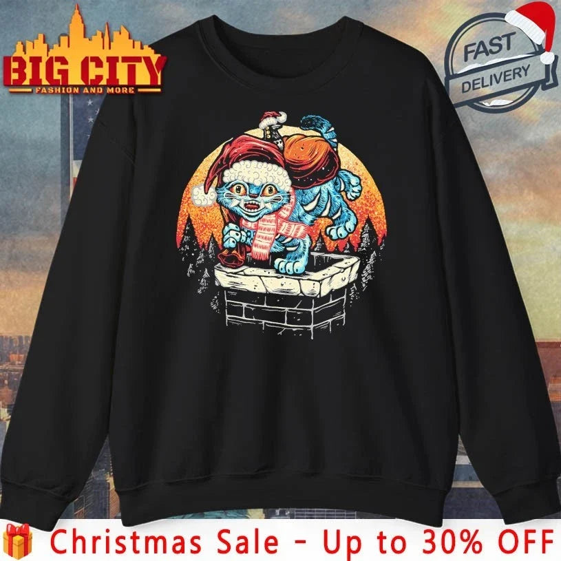 Derpy Chimney christmas shirt Unisex T-shirt, Sweatshirt, Hoodie, Long Sleeve Tee - T-Shirt, Sweatshirt, Hoodie