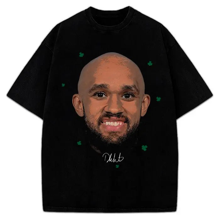 Derrick White Boston Basketball Custom Fan Art Cotton Menswear Top T-Shirts, Hoodie, Sweatshirt - T-Shirt, Sweatshirt, Hoodie
