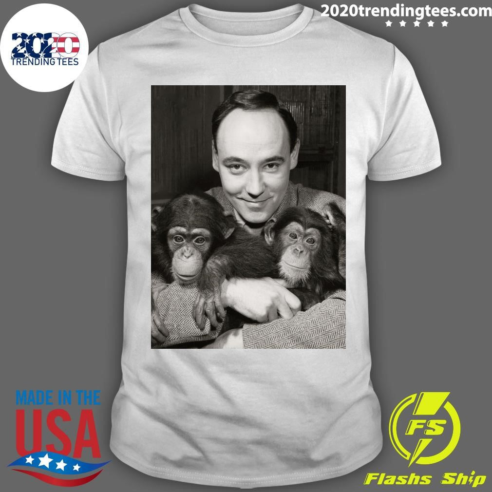 Desmond Morris 98 Dies Explored Humans Animal Instincts in The Naked Ape Shirt Unisex T-shirt, Sweatshirt, Hoodie, Long Sleeve Tee - T-Shirt, Sweatshirt, Hoodie
