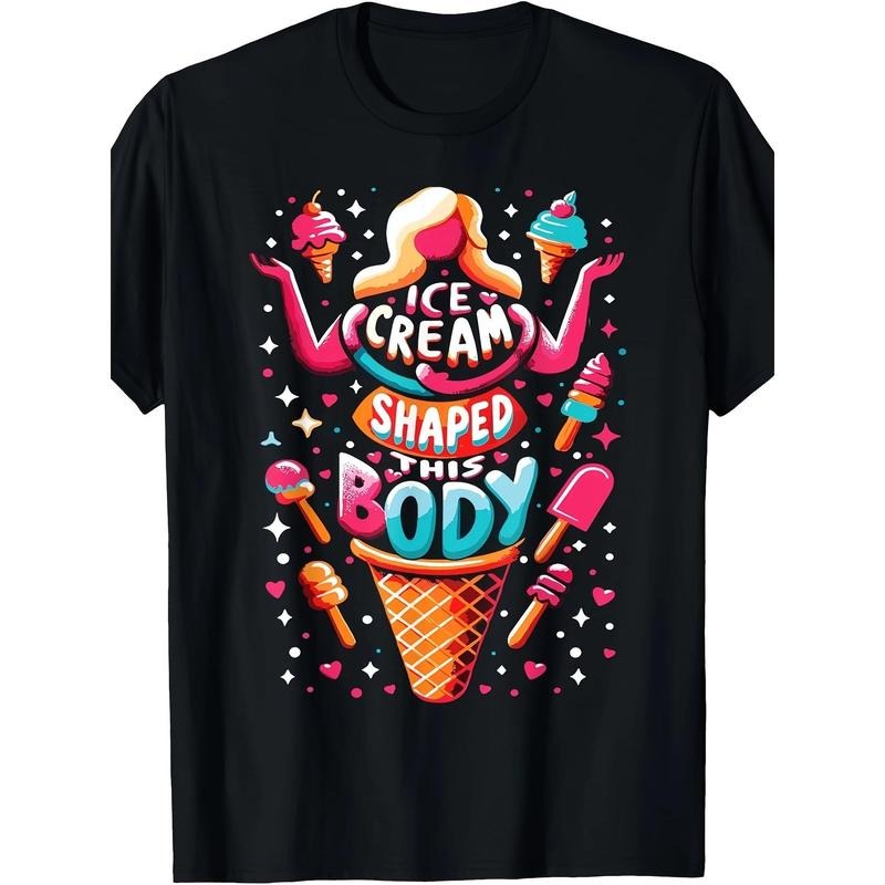 Dessert Ice Cream 100% Cotton Made USA T-Shirts, Hoodie, Sweatshirt - T-Shirt, Sweatshirt, Hoodie