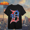 Detroit D Detroit Sports Detroit Lions Detroit Tigers shrit Unisex T-shirt, Sweatshirt, Hoodie, Long Sleeve Tee - T-Shirt, Sweatshirt, Hoodie
