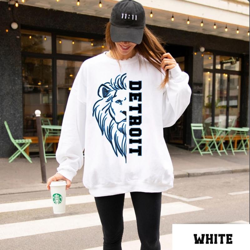 Detroit Football Shirt Lion Football Shirt Retro Detroit Football Shirt Lion Football Detroit Shirt Jared Goff Lions Womenswear Athletic T-Shirts, Hoodie, Sweatshirt - T-Shirt, Sweatshirt, Hoodie