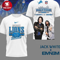 Detroit Lions Jack White x Eminem Thanksgiving Halftime Show Two Sided Shirt Unisex T-shirt, Sweatshirt, Hoodie, Long Sleeve Tee - T-Shirt, Sweatshirt, Hoodie