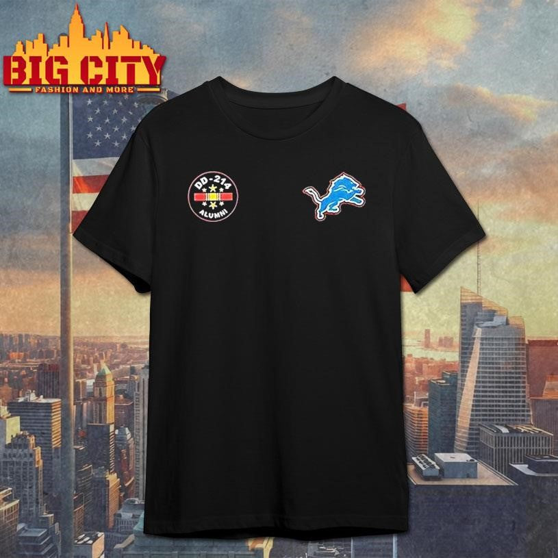 Detroit Lions Never Underestimate A Commanders Fan With A Dd 214 Logo Shirt Unisex T-shirt, Sweatshirt, Hoodie, Long Sleeve Tee - T-Shirt, Sweatshirt, Hoodie