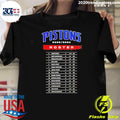 Detroit Pistons All Dawg Nba Playoffs 2025-26 Roster Shirt Unisex T-shirt, Sweatshirt, Hoodie, Long Sleeve Tee - T-Shirt, Sweatshirt, Hoodie