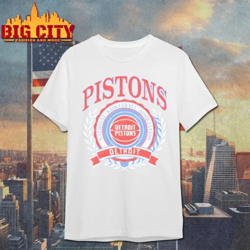 Detroit Pistons Crest National basketball association shirt Unisex T-shirt, Sweatshirt, Hoodie, Long Sleeve Tee - T-Shirt, Sweatshirt, Hoodie