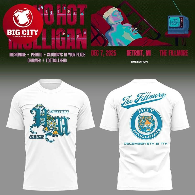 Detroit Tigers 2025 The Fillmore Hot Mulligan Event Ho Ho Hot Two Sided Shirt Unisex T-shirt, Sweatshirt, Hoodie, Long Sleeve Tee - T-Shirt, Sweatshirt, Hoodie
