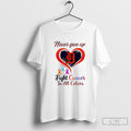 Detroit Tigers Baseball Never Give Up Fight Cancer Night In All Colors Heart Shirt Sweater - T-Shirt, Sweatshirt, Hoodie