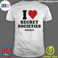 Devin Vassell Wearing I Heart Secret Societies Shirt Unisex T-shirt, Sweatshirt, Hoodie, Long Sleeve Tee - T-Shirt, Sweatshirt, Hoodie